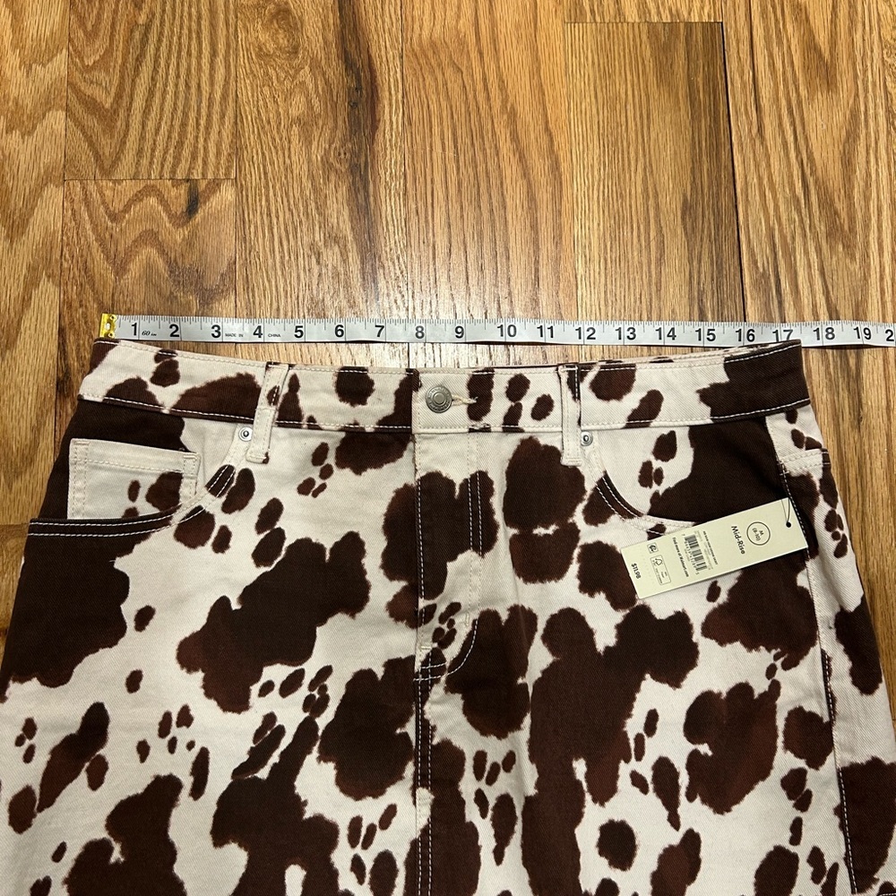 No Boundaries Brown and Cream Mini Skirt - Picture 9 of 9